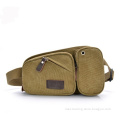 Young's multi-function canvas waist bag/waist pack/leisure bag/casual bag/fanny bag/chest bag